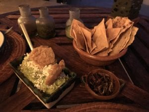 Guacamole at Punta Bonita