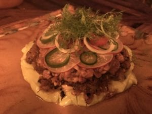 Steak Tartare at Punta Bonita
