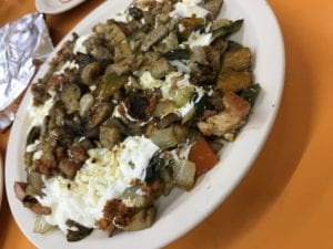 Beef Alambres at El Fogon