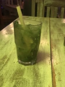 Habanero Mojito at Batey's