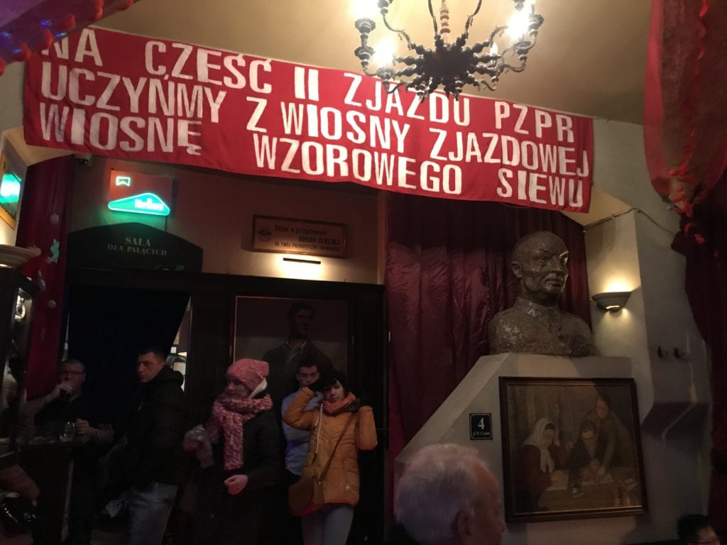 Inside of Klub PRL in Wroclaw, Poland