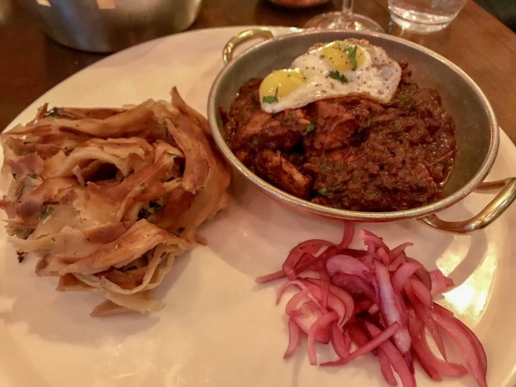 Ghee-roast lamb curry at Pickle in Dublin